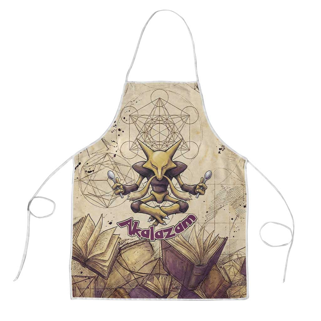 Alakazam Apron Mystic Geometric Alchemy Art