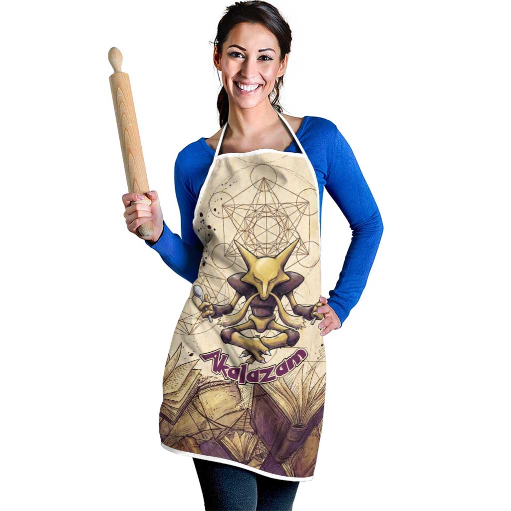 Alakazam Apron Mystic Geometric Alchemy Art