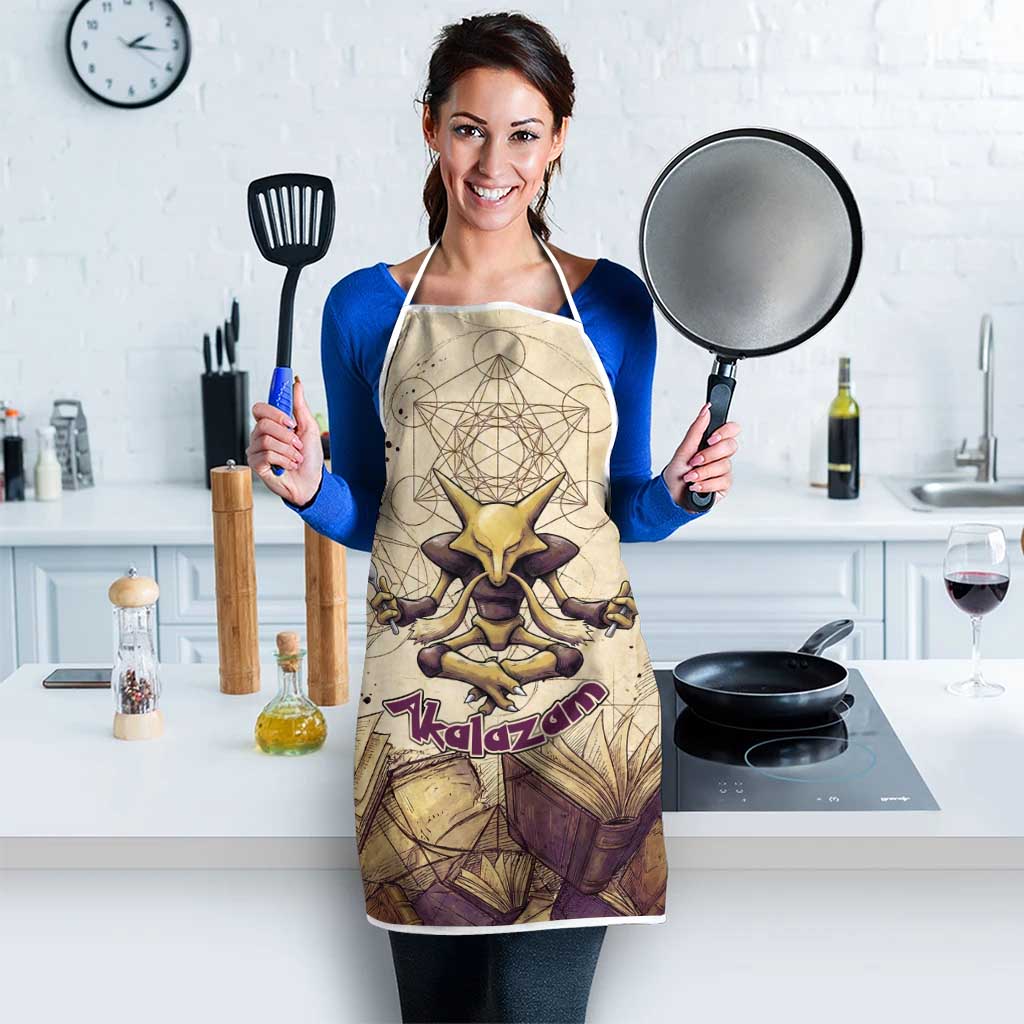 Alakazam Apron Mystic Geometric Alchemy Art