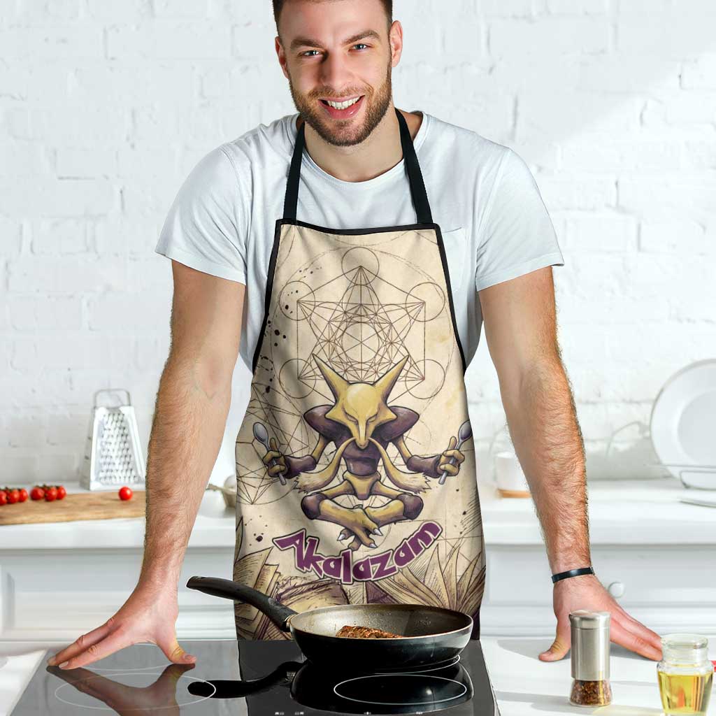 Alakazam Apron Mystic Geometric Alchemy Art