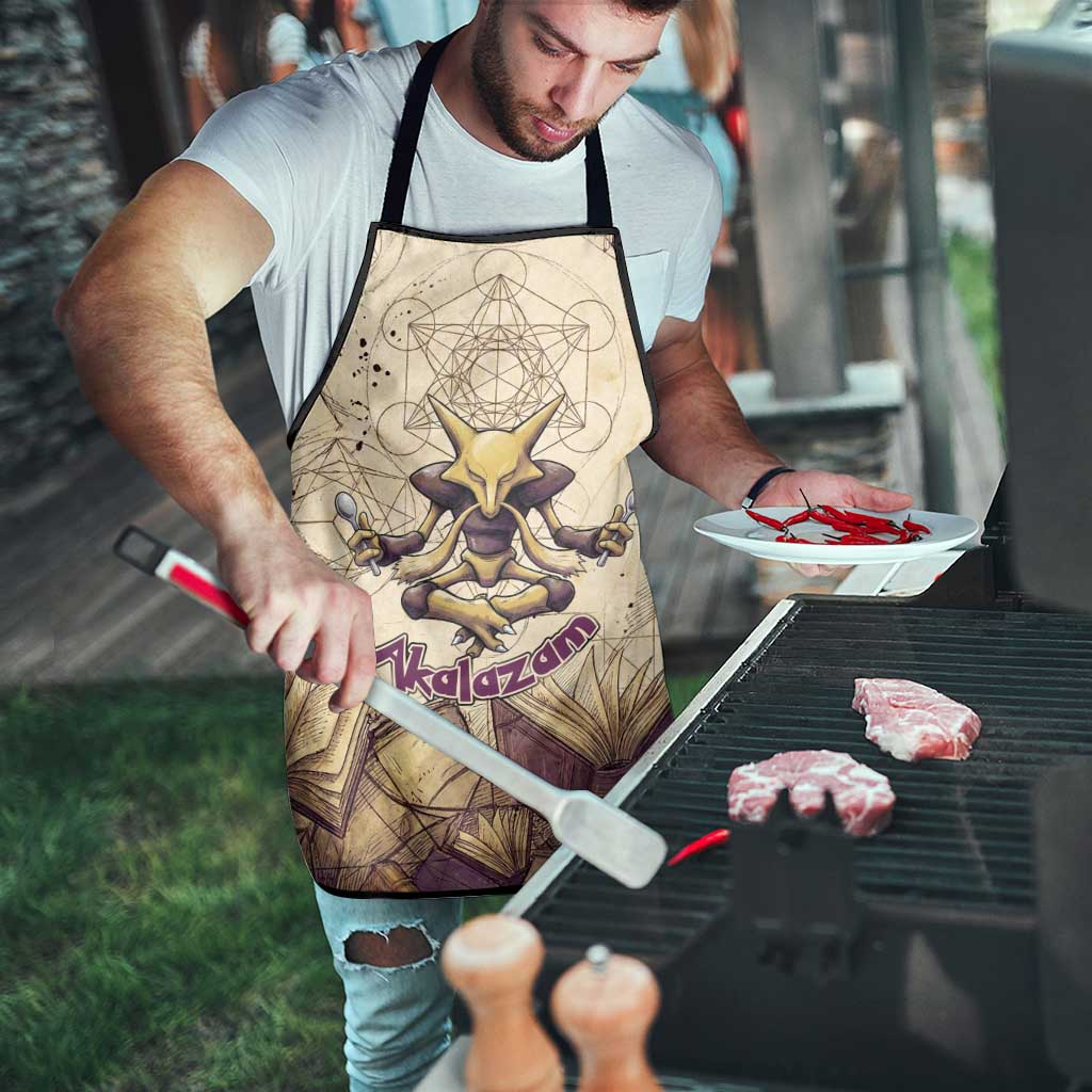 Alakazam Apron Mystic Geometric Alchemy Art