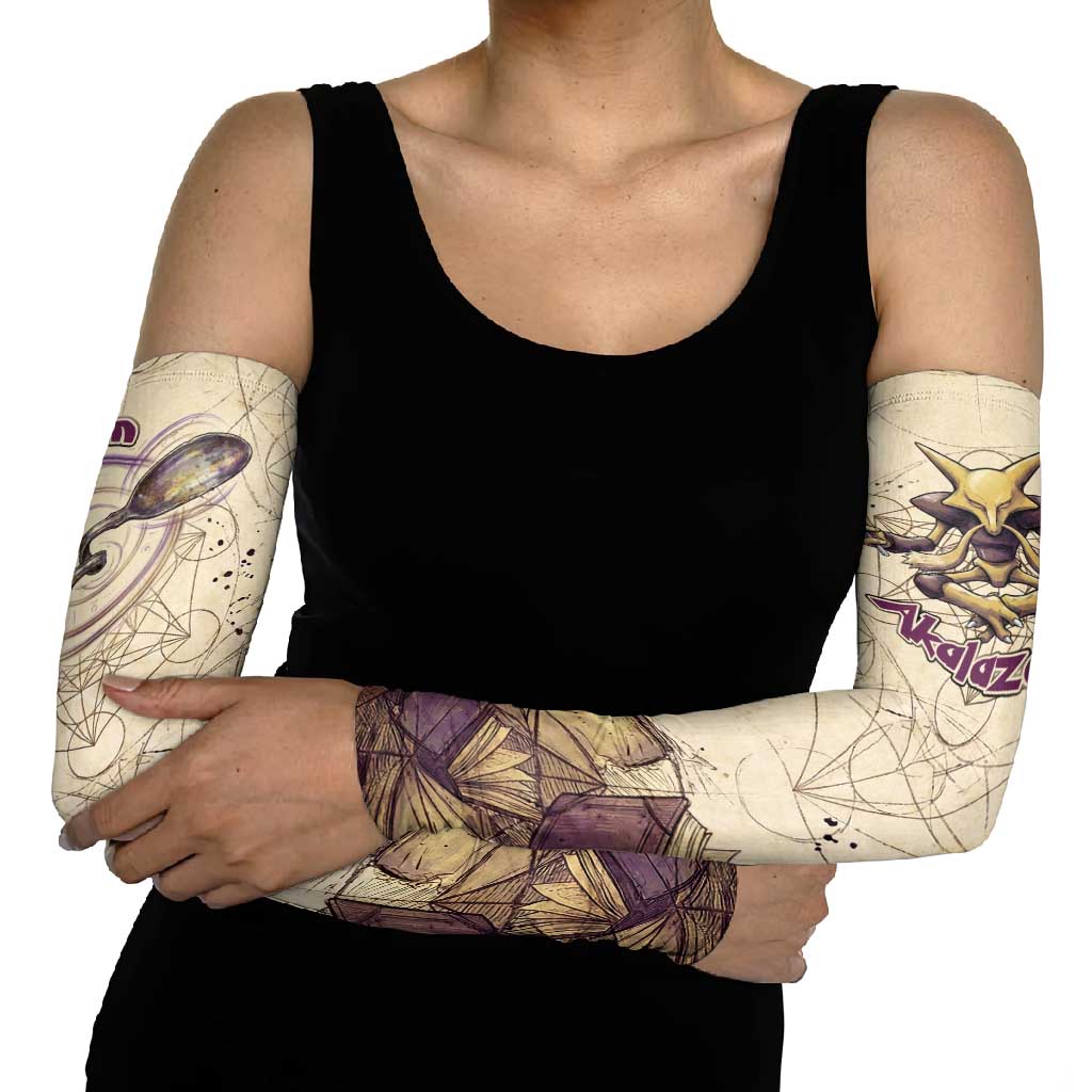Alakazam Arm Sleeves Mystic Geometric Alchemy Art
