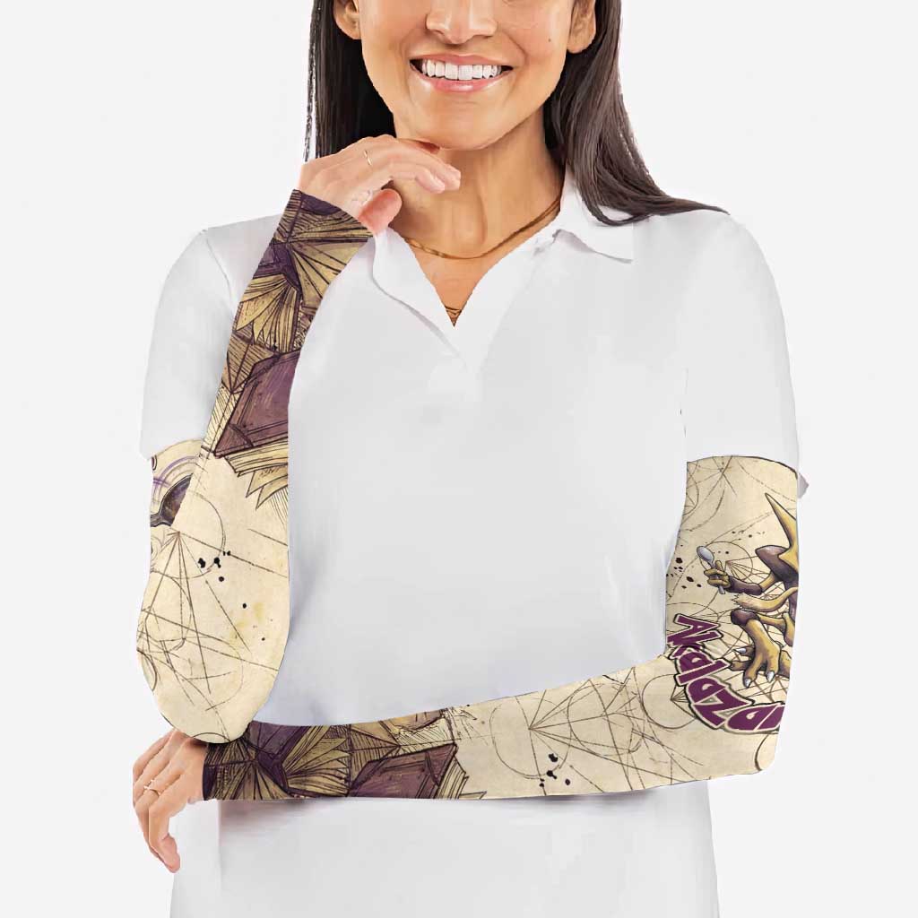 Alakazam Arm Sleeves Mystic Geometric Alchemy Art