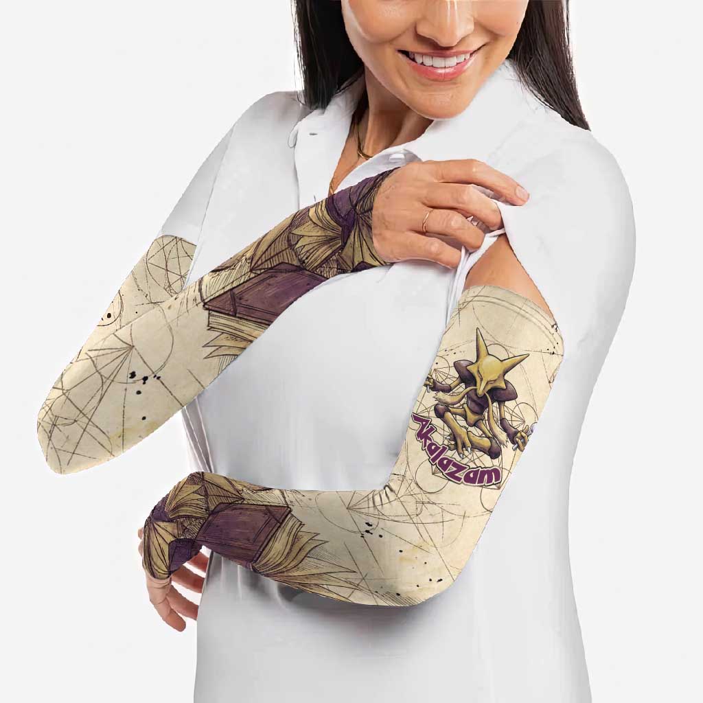 Alakazam Arm Sleeves Mystic Geometric Alchemy Art