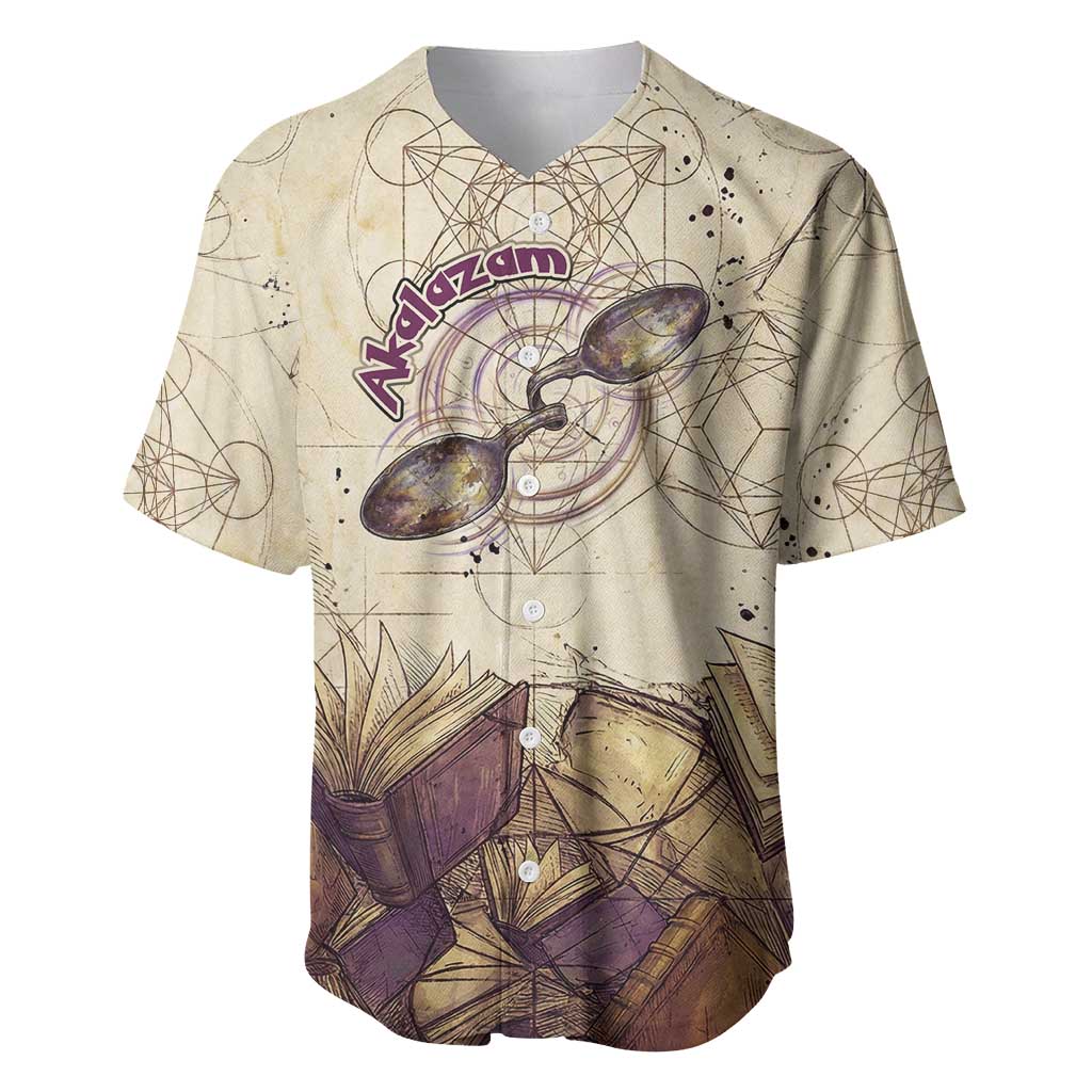 Alakazam Baseball Jersey Mystic Geometric Alchemy Art