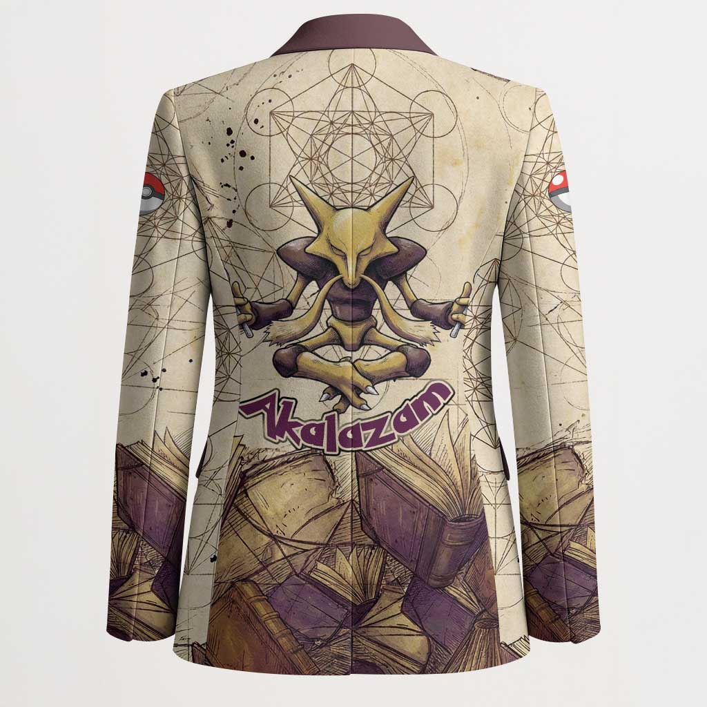 Alakazam Blazer Mystic Geometric Alchemy Art