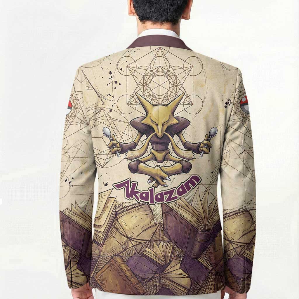 Alakazam Blazer Mystic Geometric Alchemy Art