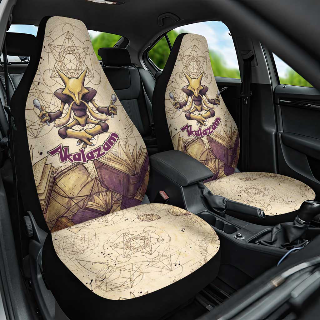 Alakazam Car Seat Cover Mystic Geometric Alchemy Art