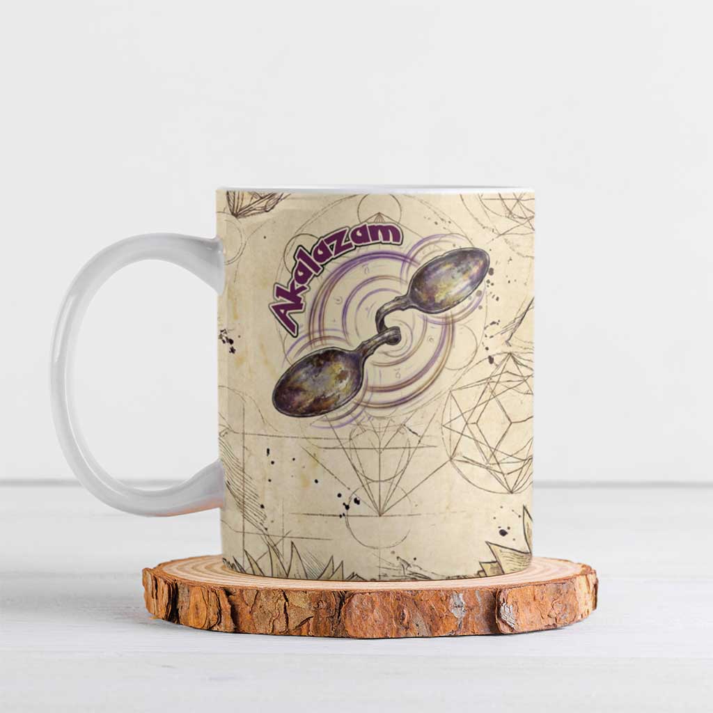 Alakazam Ceramic Mug Mystic Geometric Alchemy Art