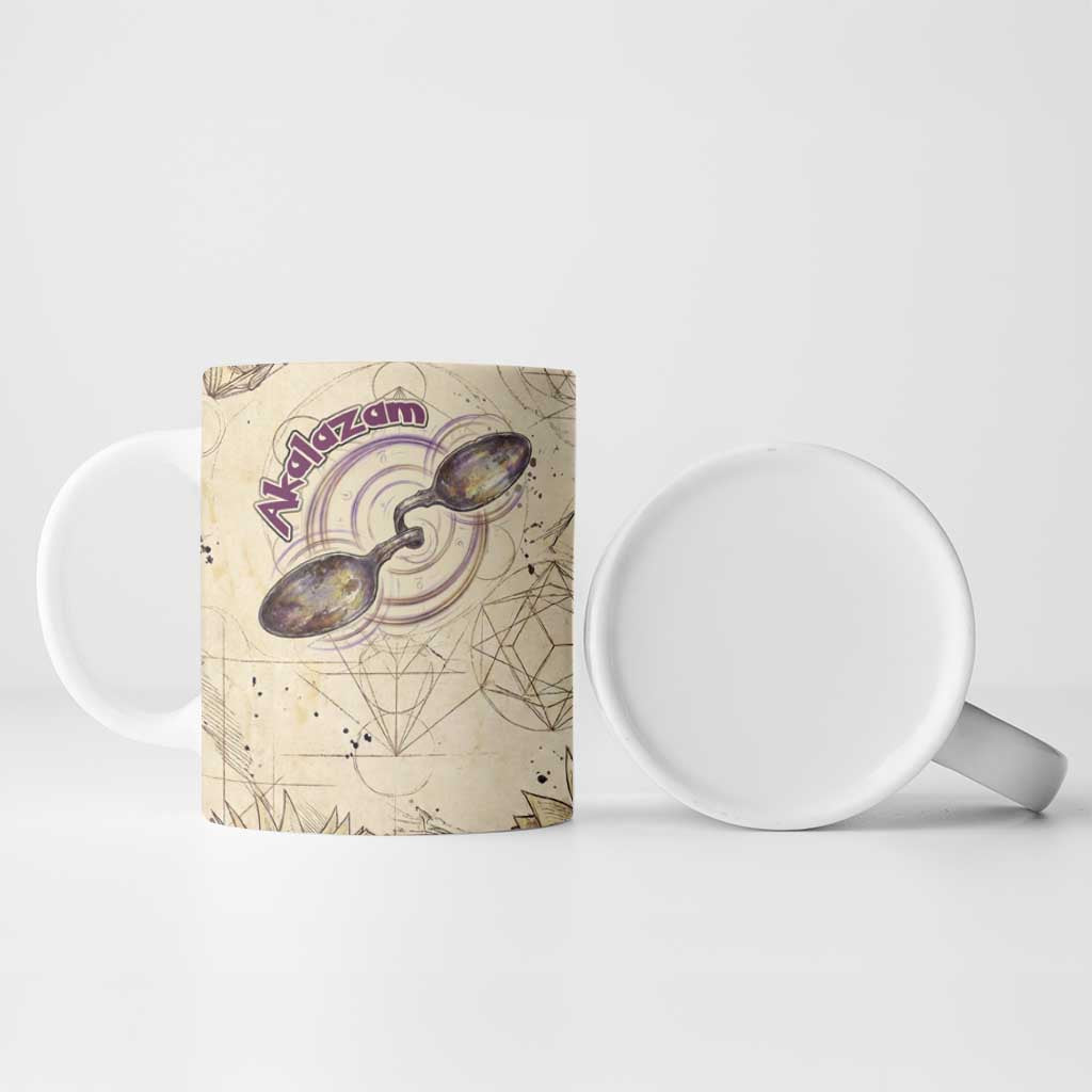 Alakazam Ceramic Mug Mystic Geometric Alchemy Art