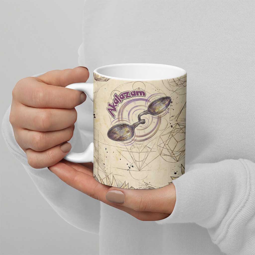 Alakazam Ceramic Mug Mystic Geometric Alchemy Art