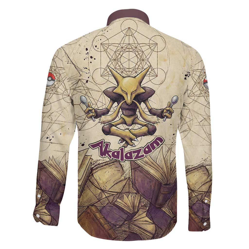 Alakazam Family Matching Summer Maxi Dress and Hawaiian Shirt Mystic Geometric Alchemy Art
