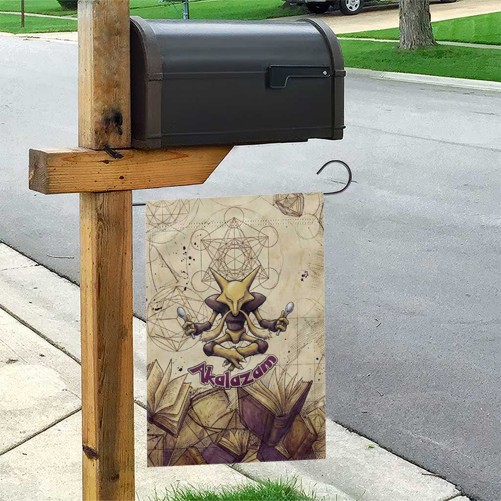 Alakazam Garden Flag Mystic Geometric Alchemy Art