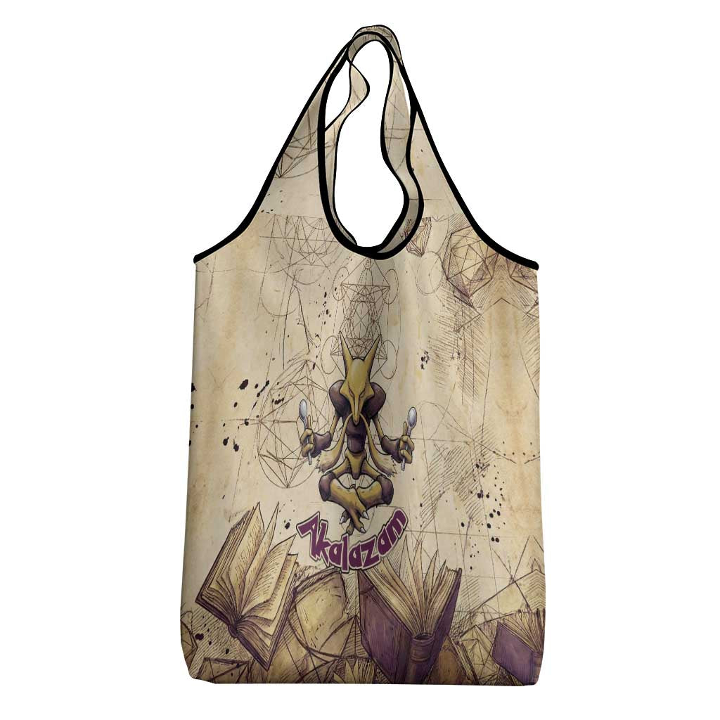 Alakazam Grocery Bag Mystic Geometric Alchemy Art