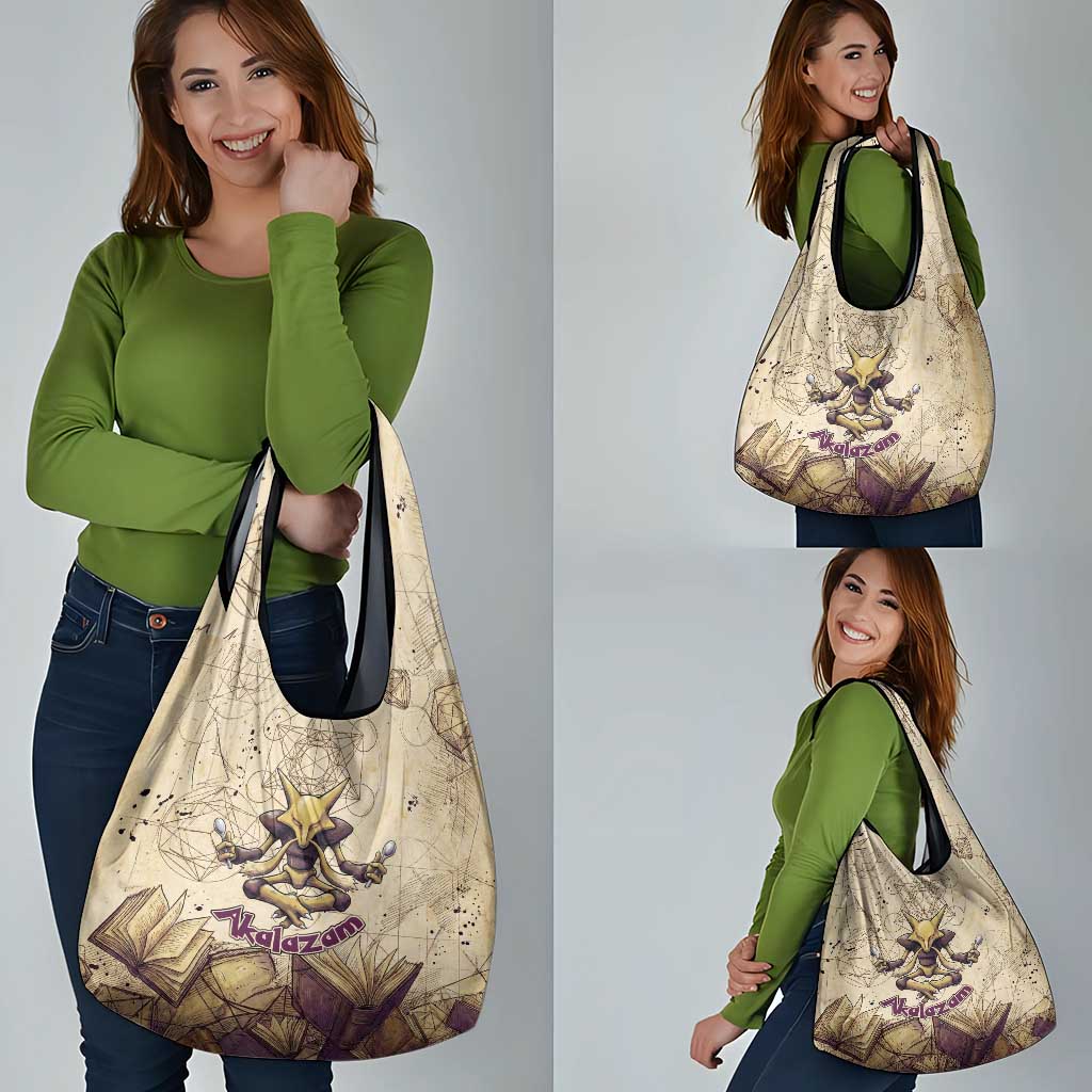 Alakazam Grocery Bag Mystic Geometric Alchemy Art