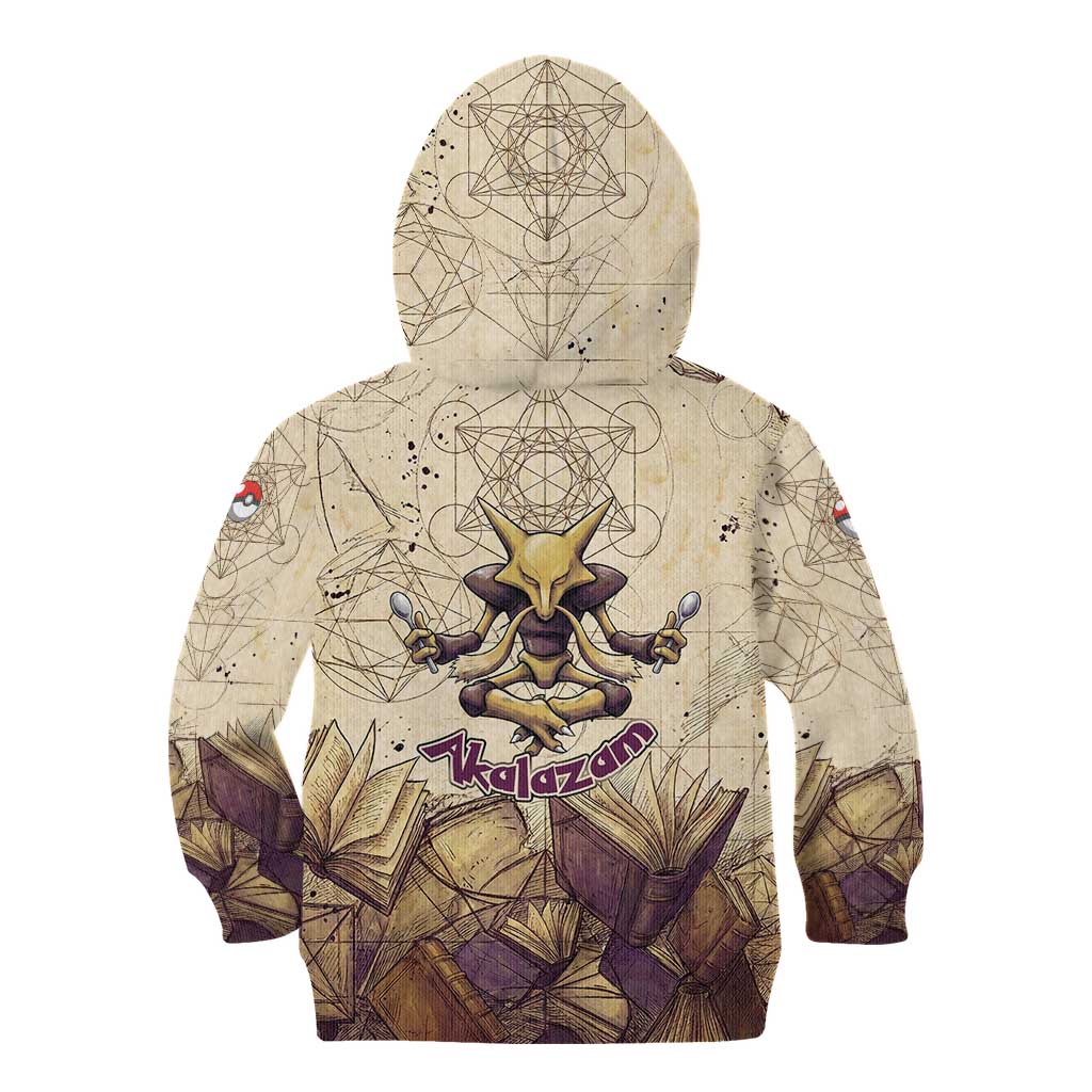 Alakazam Kid Hoodie Mystic Geometric Alchemy Art