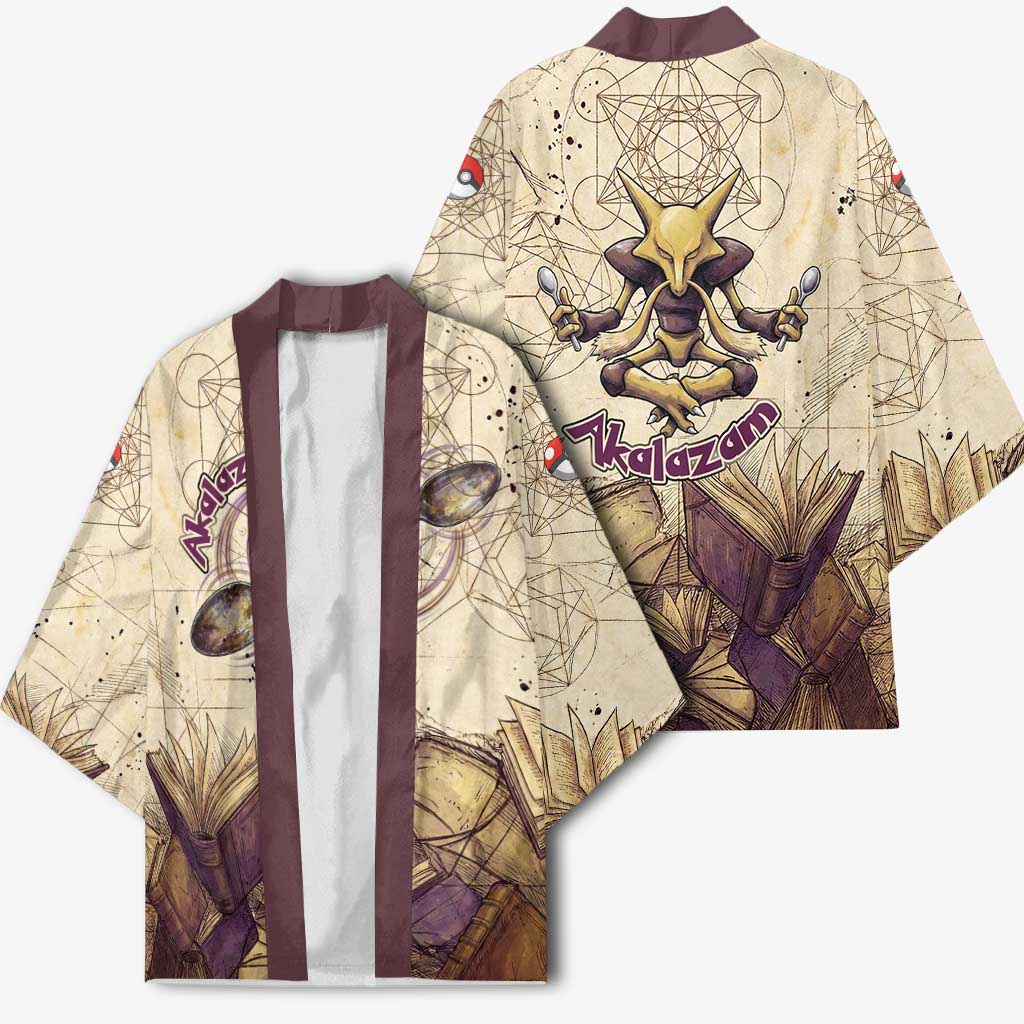 Alakazam Kimono Mystic Geometric Alchemy Art
