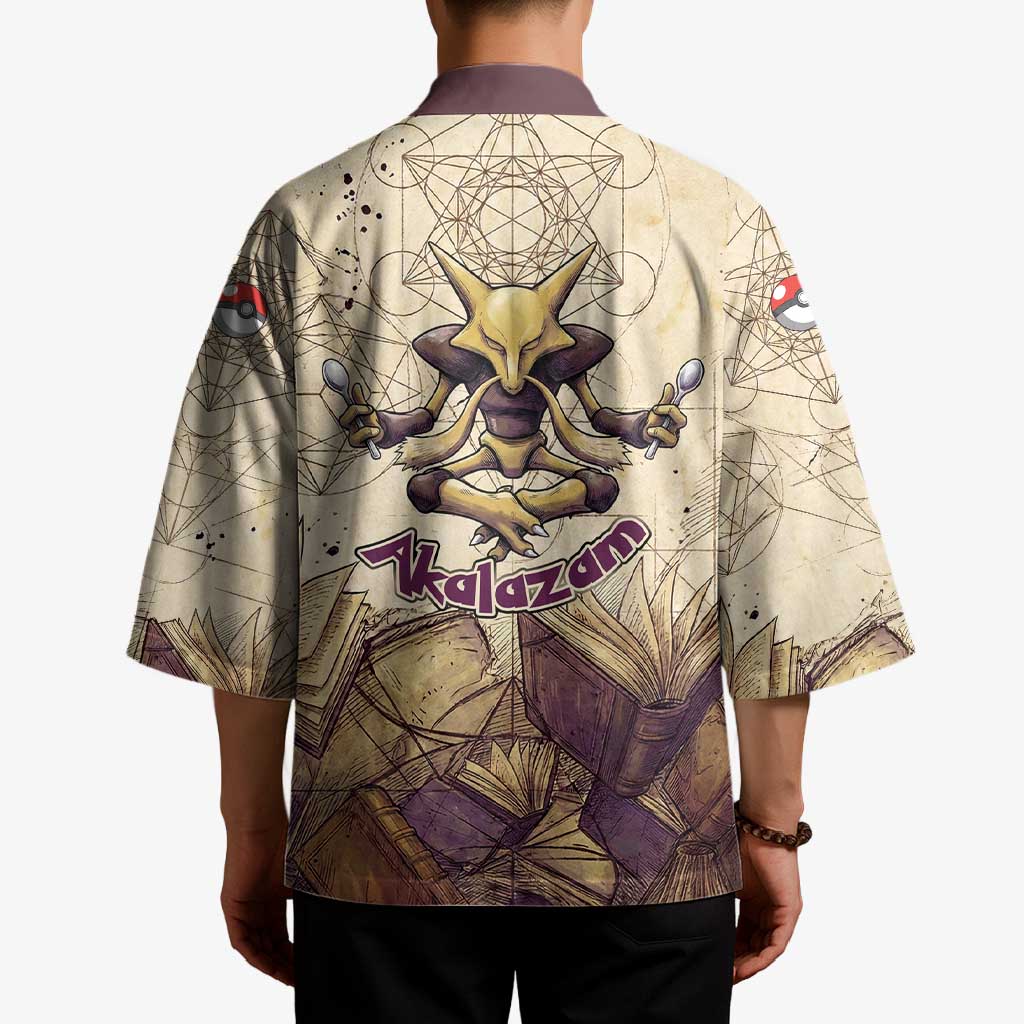 Alakazam Kimono Mystic Geometric Alchemy Art