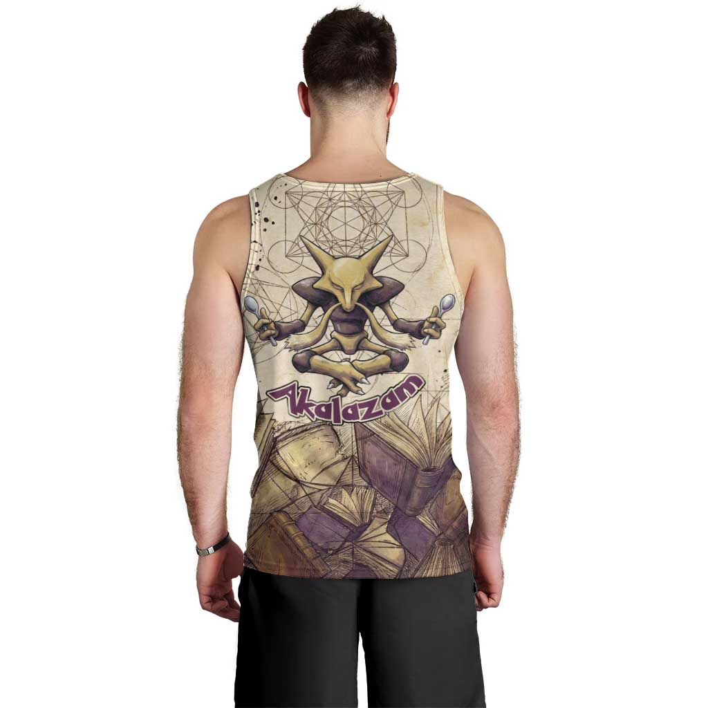 Alakazam Men Tank Top Mystic Geometric Alchemy Art