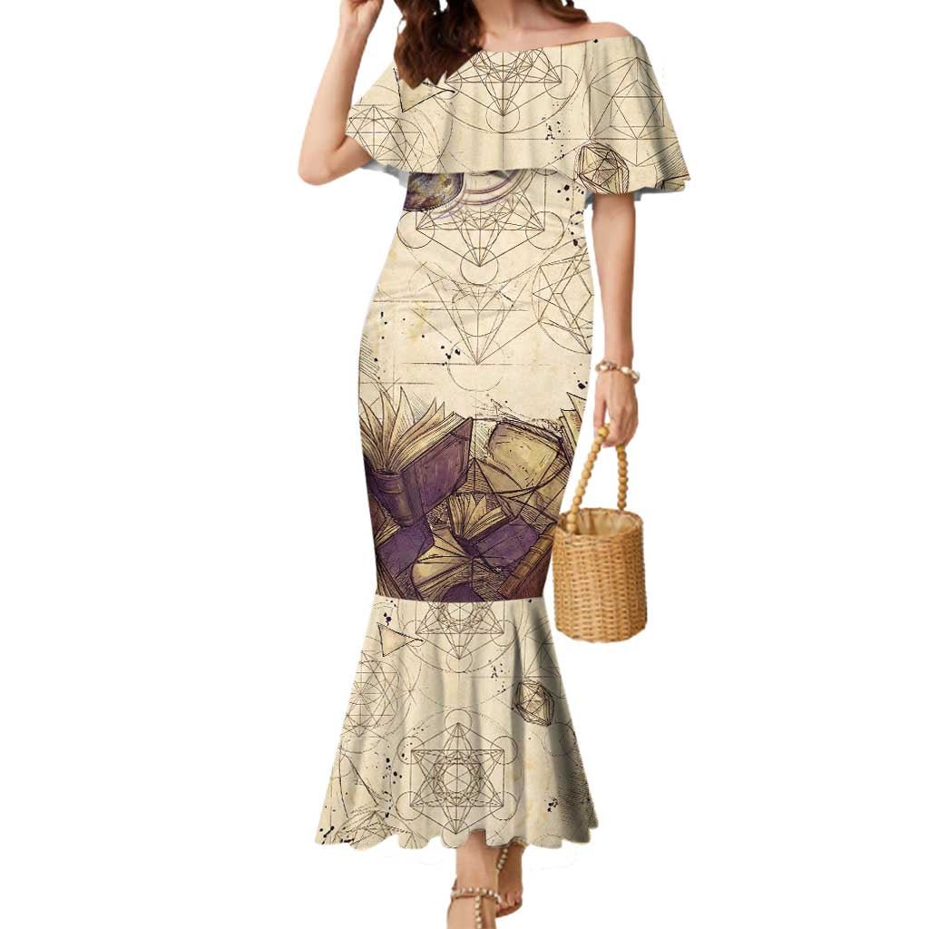 Alakazam Mermaid Dress Mystic Geometric Alchemy Art