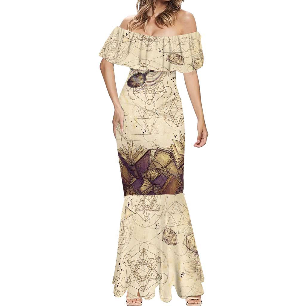 Alakazam Mermaid Dress Mystic Geometric Alchemy Art
