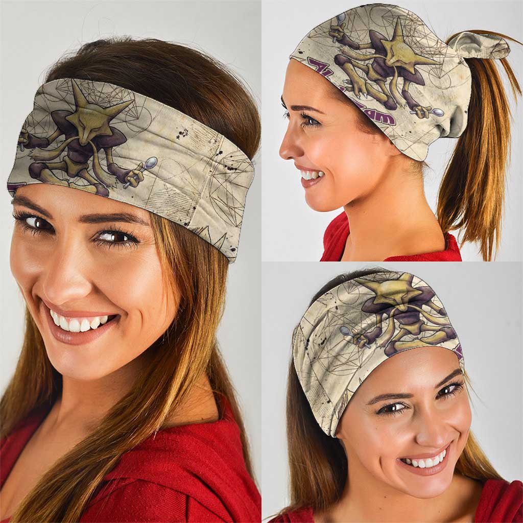 Alakazam Neck Gaiter Mystic Geometric Alchemy Art
