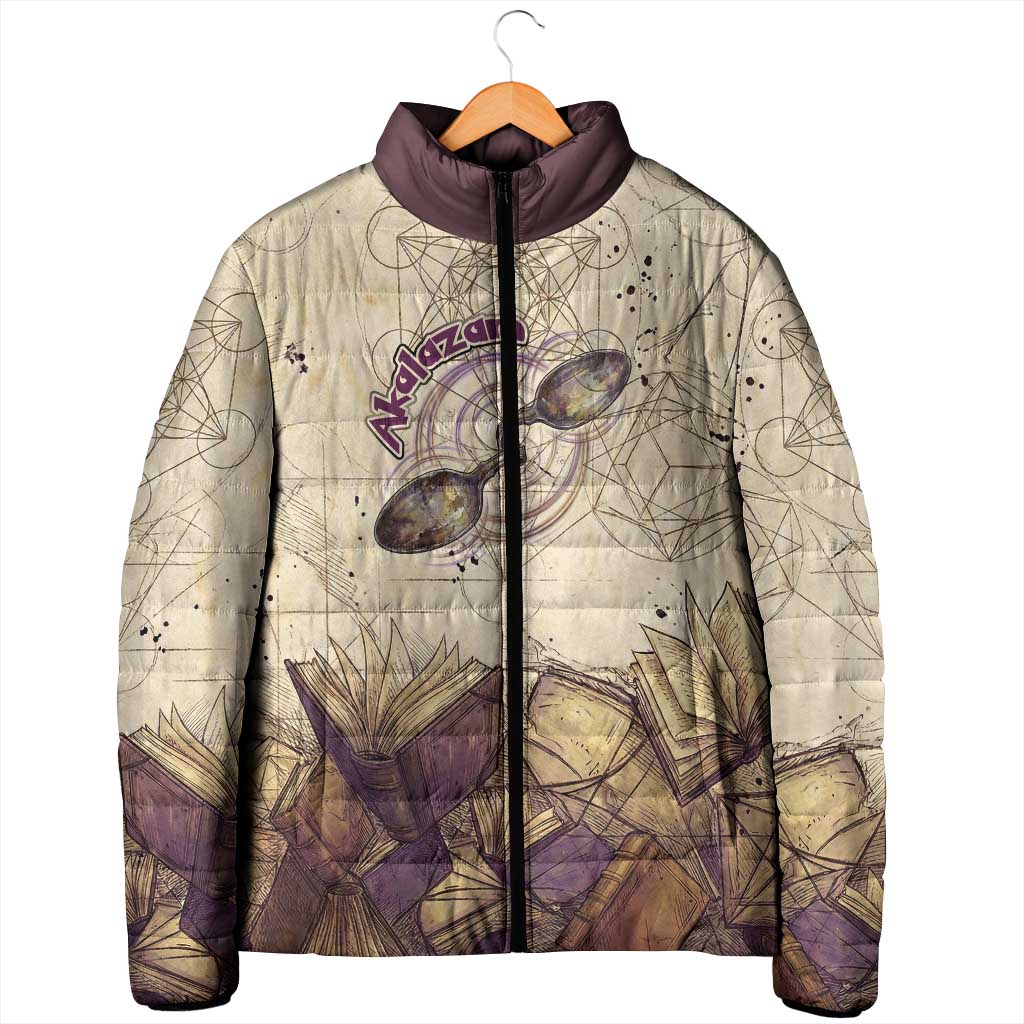 Alakazam Padded Jacket Mystic Geometric Alchemy Art