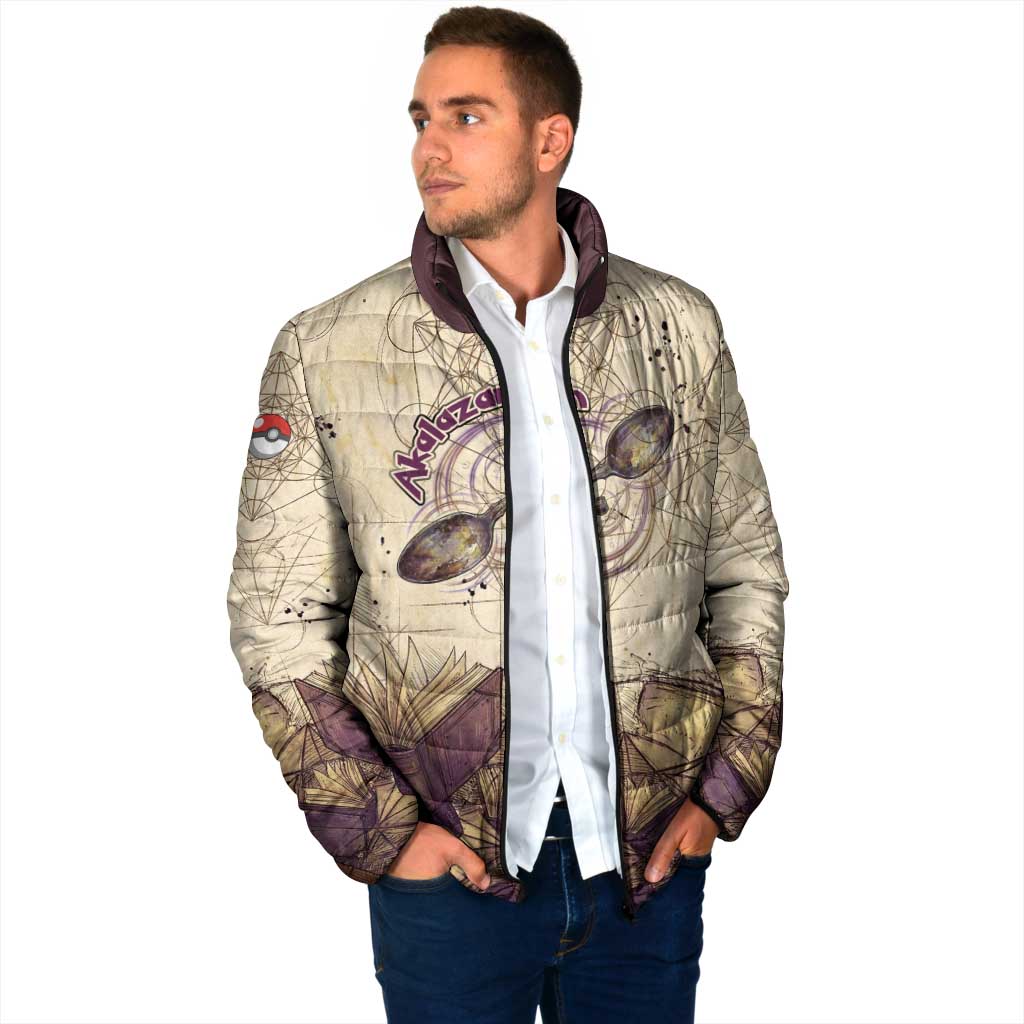 Alakazam Padded Jacket Mystic Geometric Alchemy Art