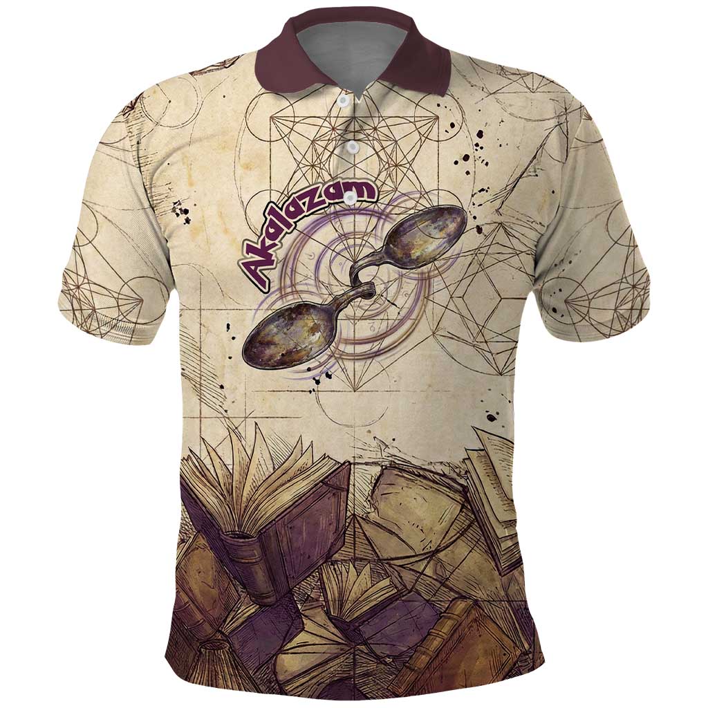 Alakazam Polo Shirt Mystic Geometric Alchemy Art