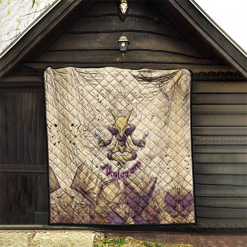 Alakazam Quilt Mystic Geometric Alchemy Art