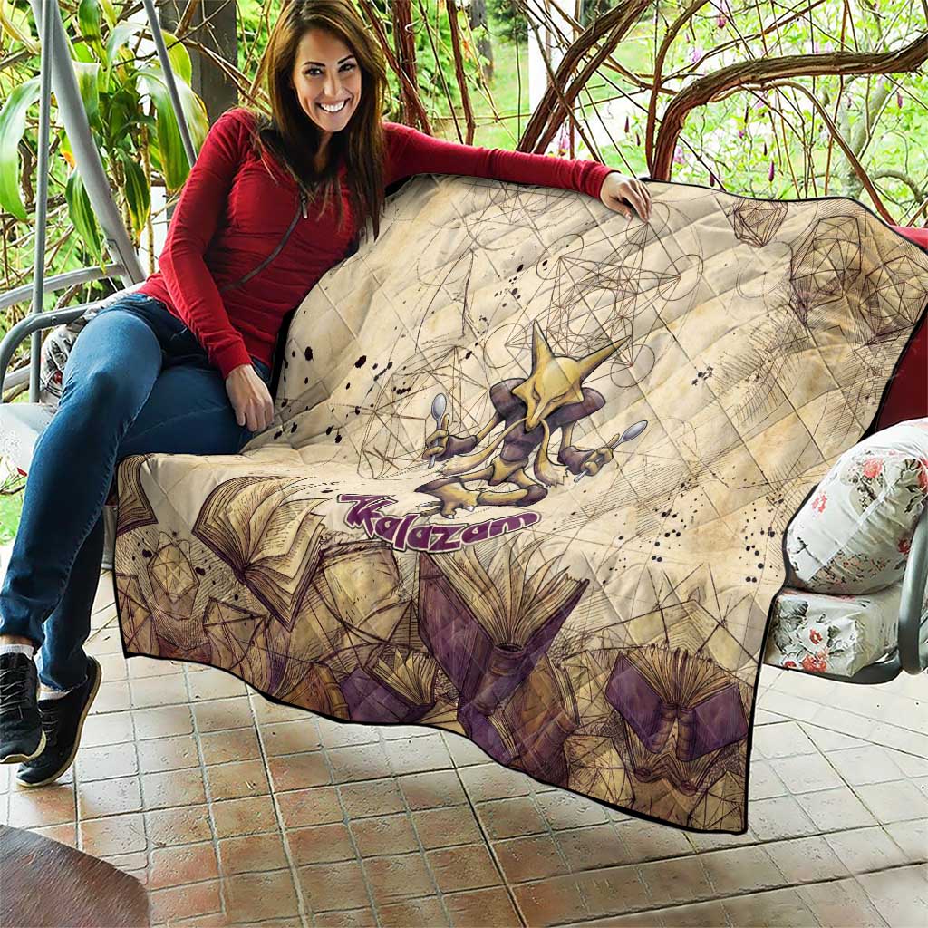 Alakazam Quilt Mystic Geometric Alchemy Art