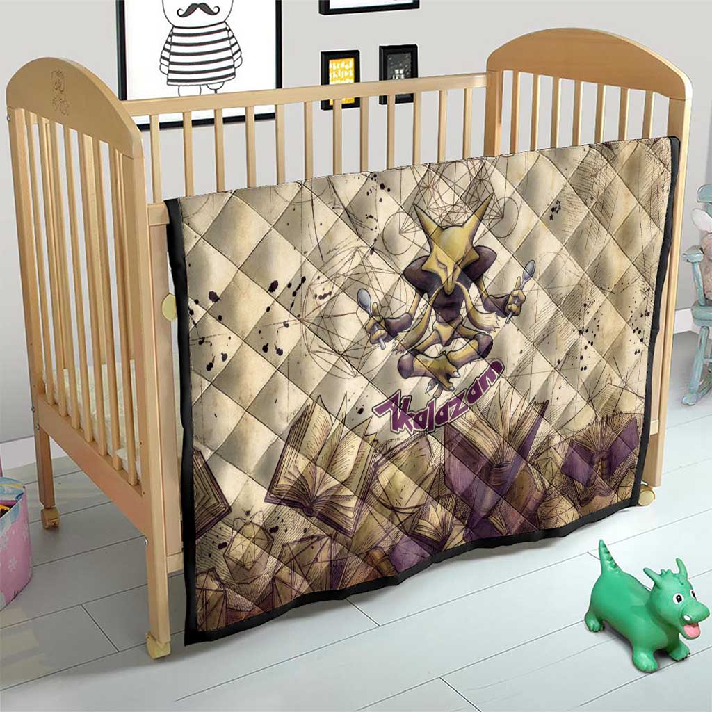 Alakazam Quilt Mystic Geometric Alchemy Art