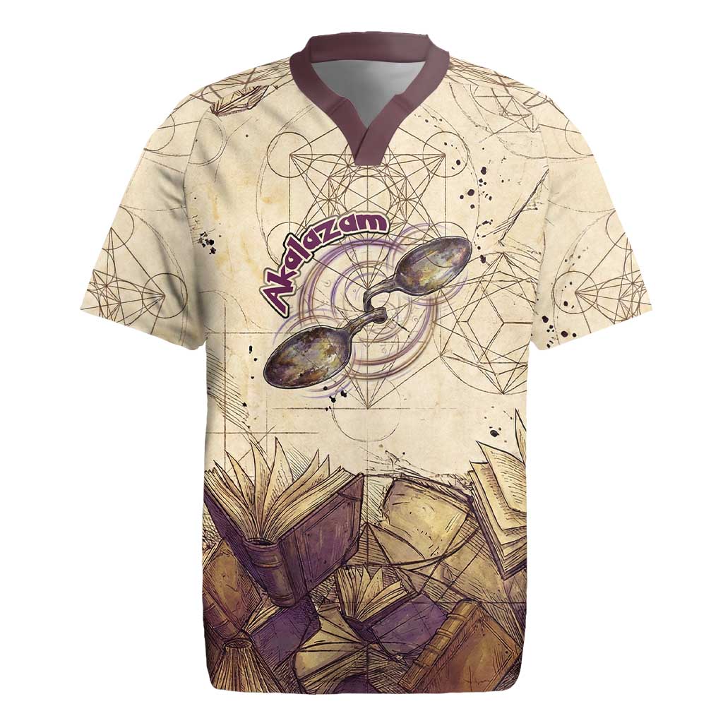 Alakazam Rugby Jersey Mystic Geometric Alchemy Art