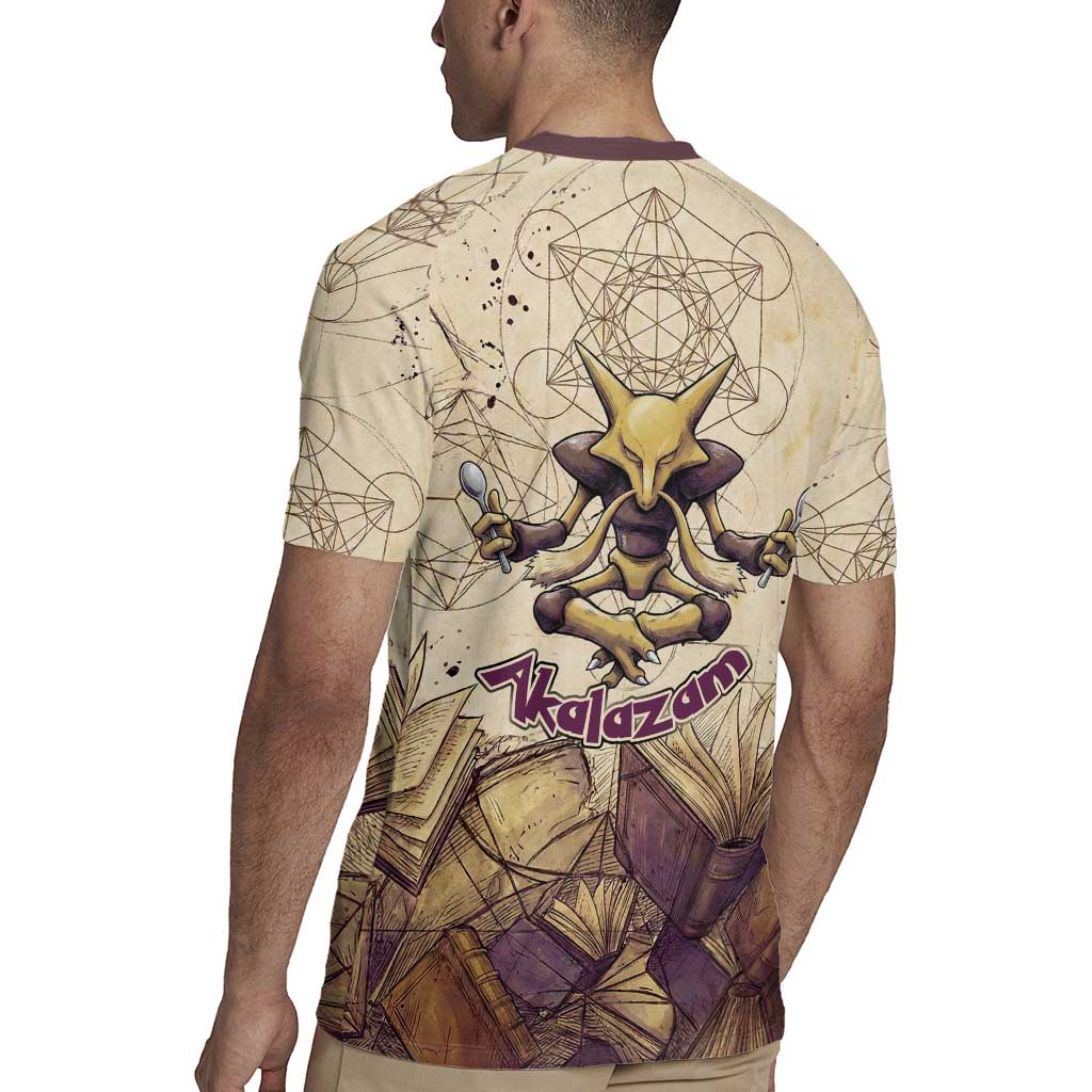 Alakazam Rugby Jersey Mystic Geometric Alchemy Art
