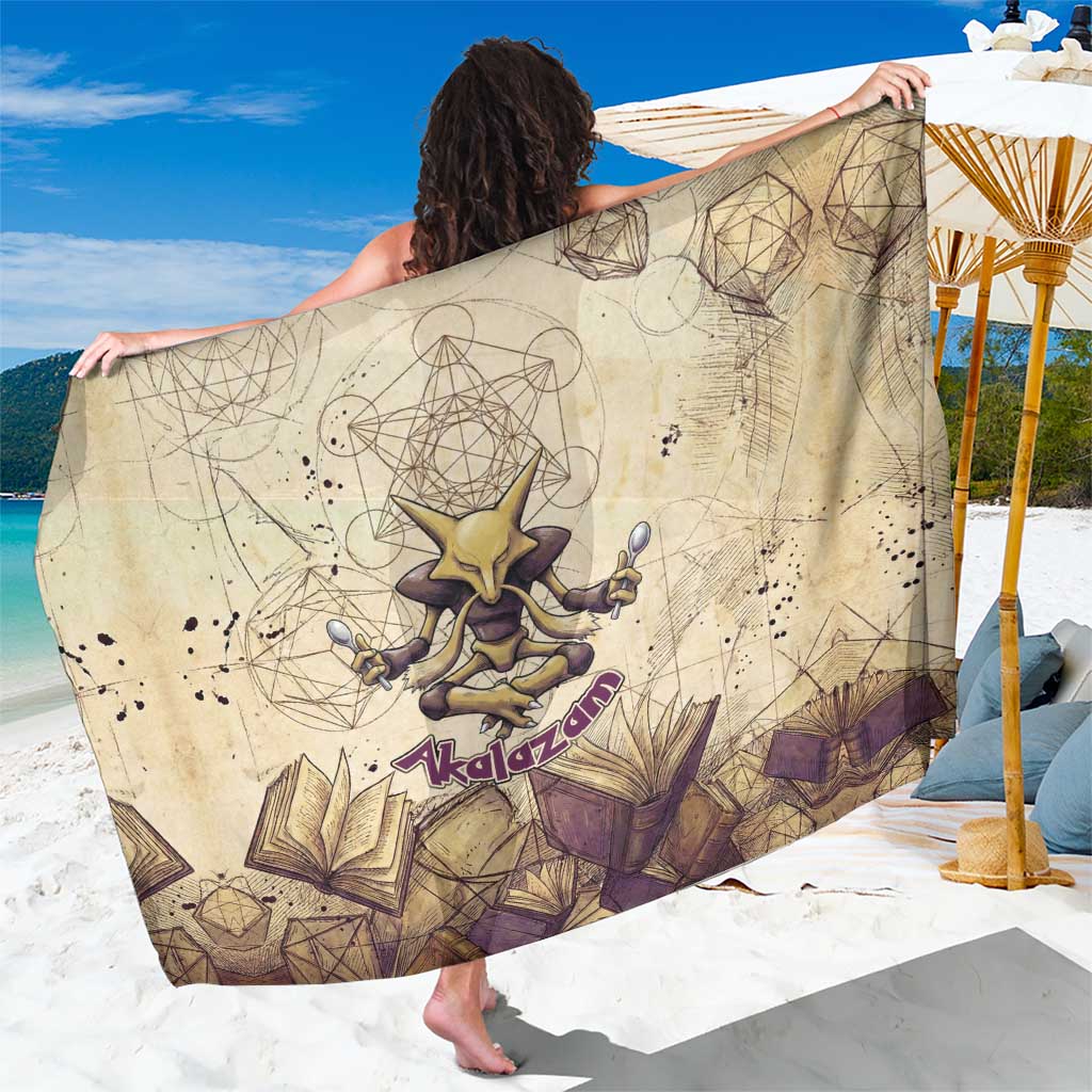 Alakazam Sarong Mystic Geometric Alchemy Art