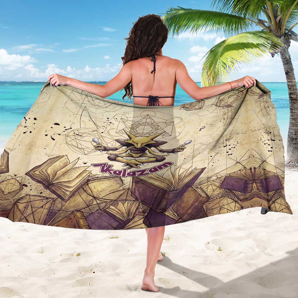Alakazam Sarong Mystic Geometric Alchemy Art