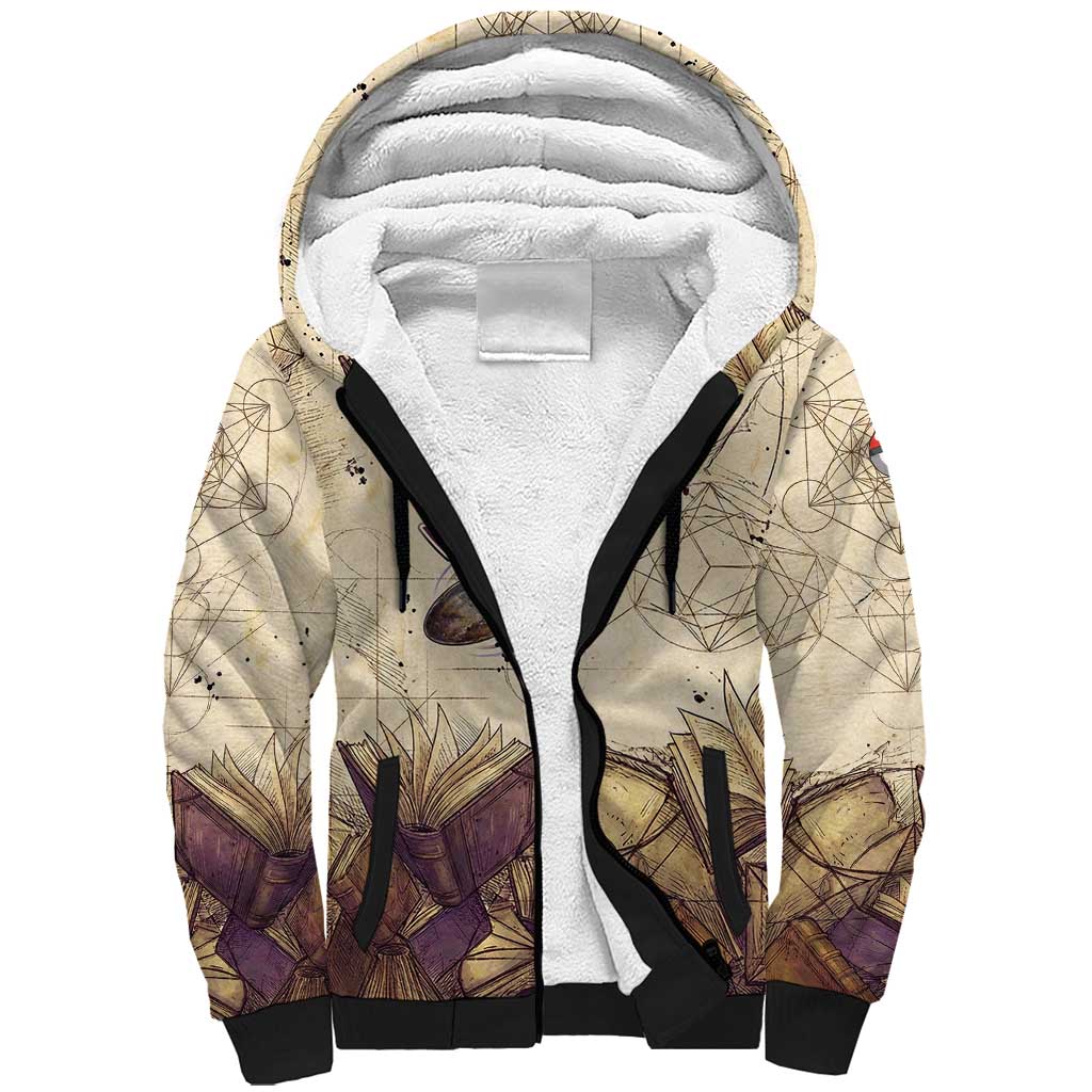 Alakazam Sherpa Hoodie Mystic Geometric Alchemy Art