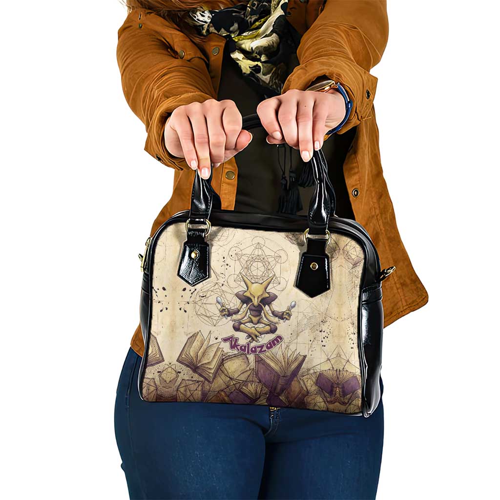 Alakazam Shoulder Handbag Mystic Geometric Alchemy Art