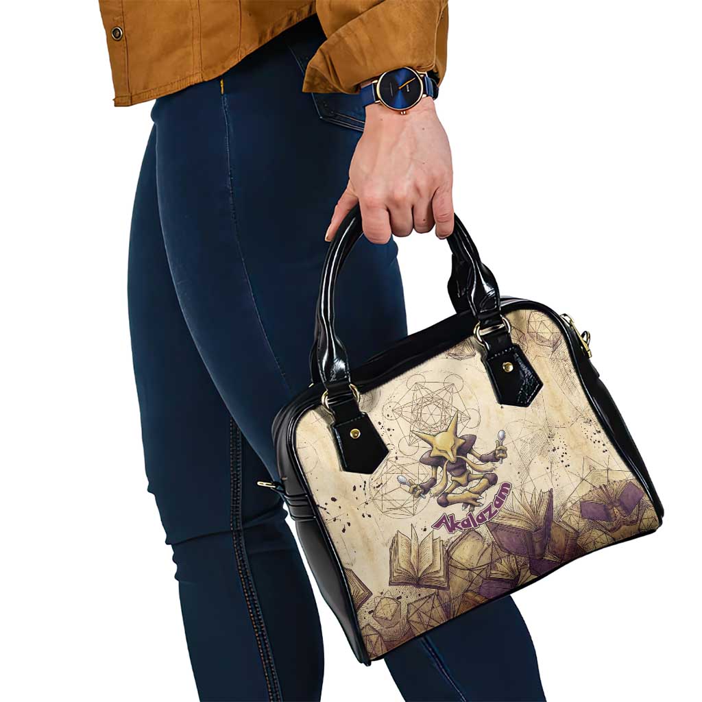 Alakazam Shoulder Handbag Mystic Geometric Alchemy Art