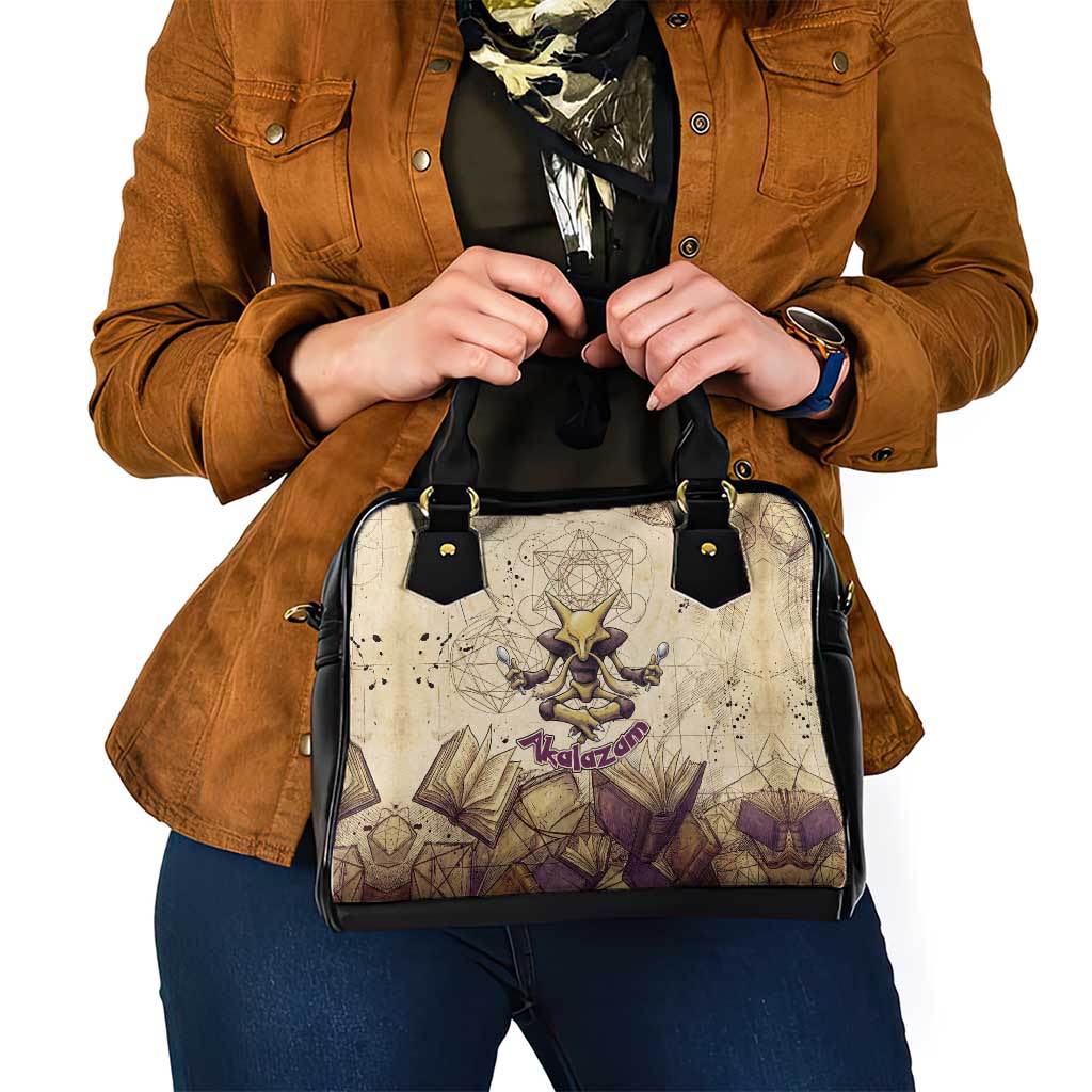 Alakazam Shoulder Handbag Mystic Geometric Alchemy Art