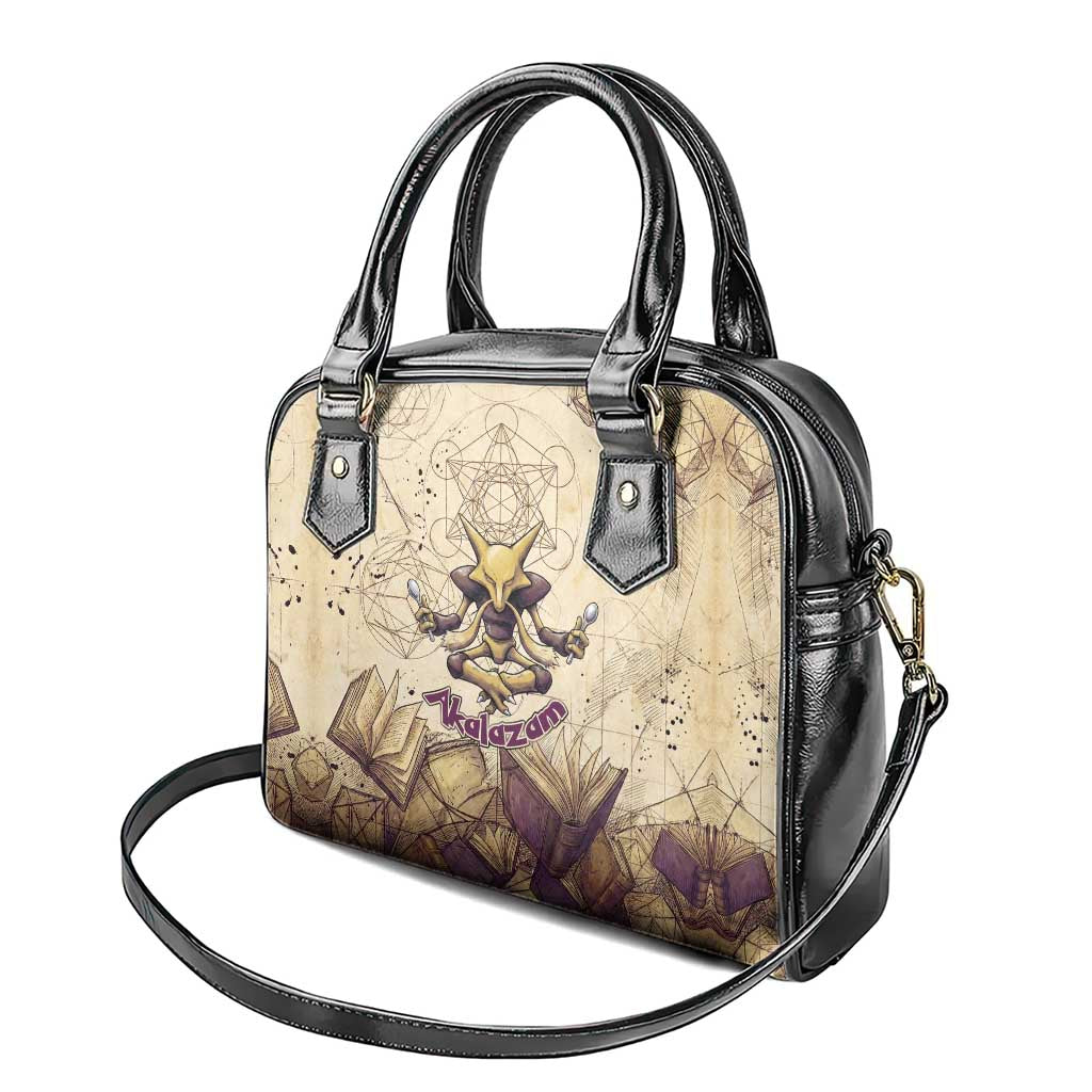 Alakazam Shoulder Handbag Mystic Geometric Alchemy Art