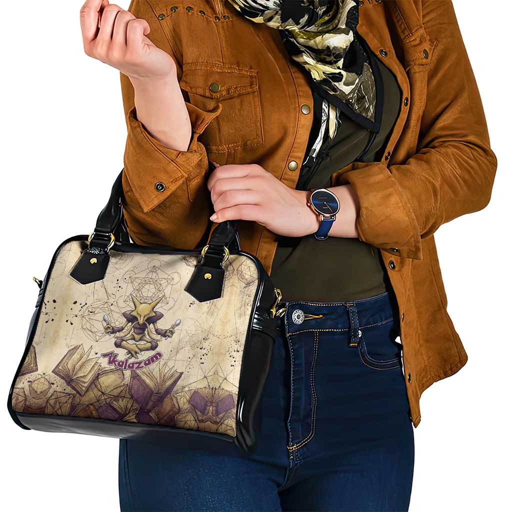 Alakazam Shoulder Handbag Mystic Geometric Alchemy Art