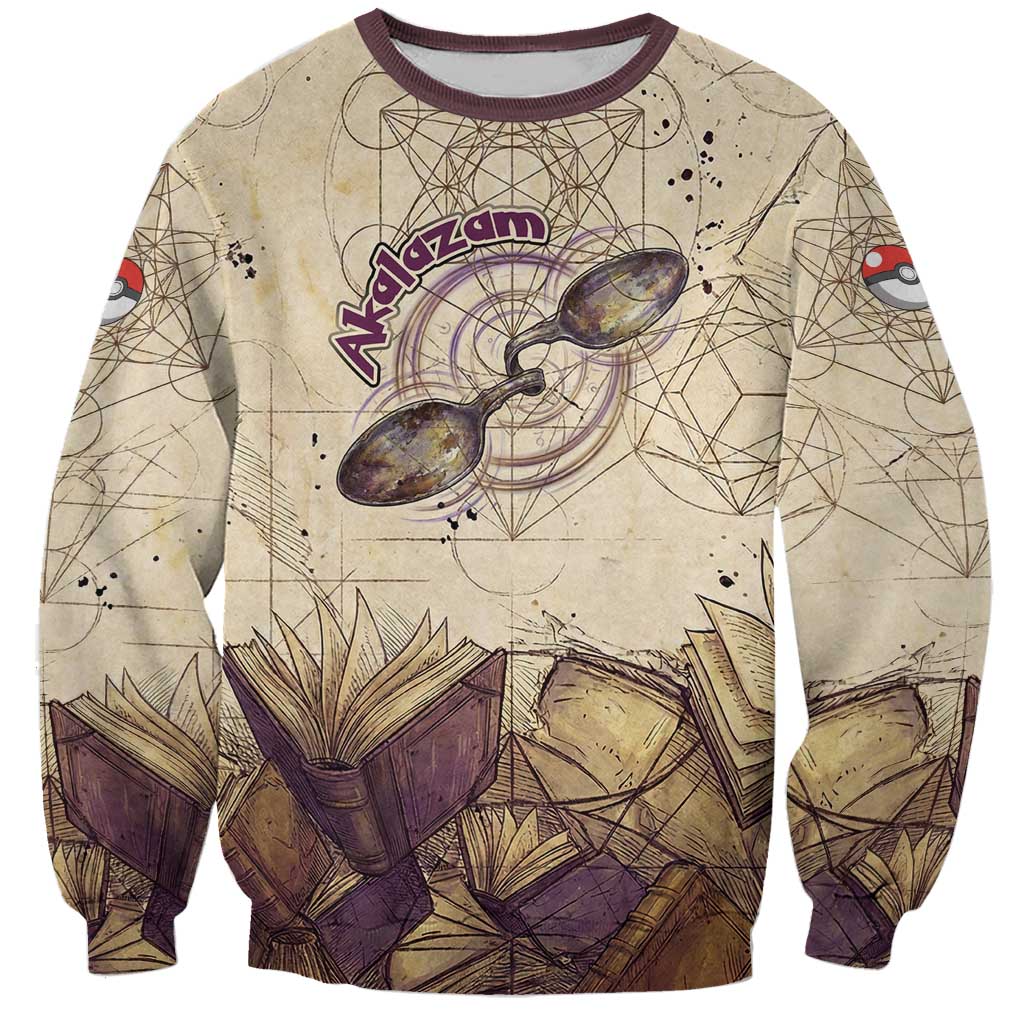Alakazam Sweatshirt Mystic Geometric Alchemy Art