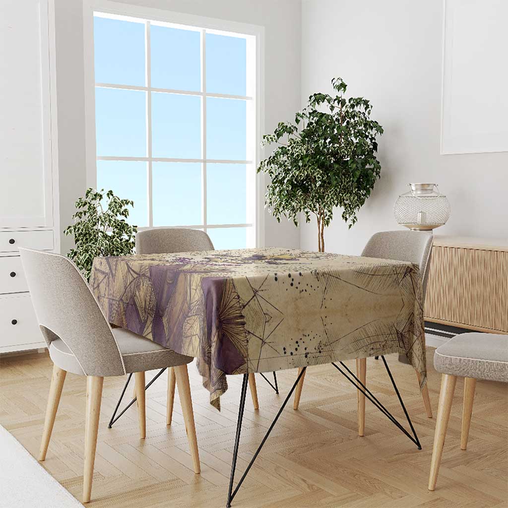 Alakazam Tablecloth Mystic Geometric Alchemy Art