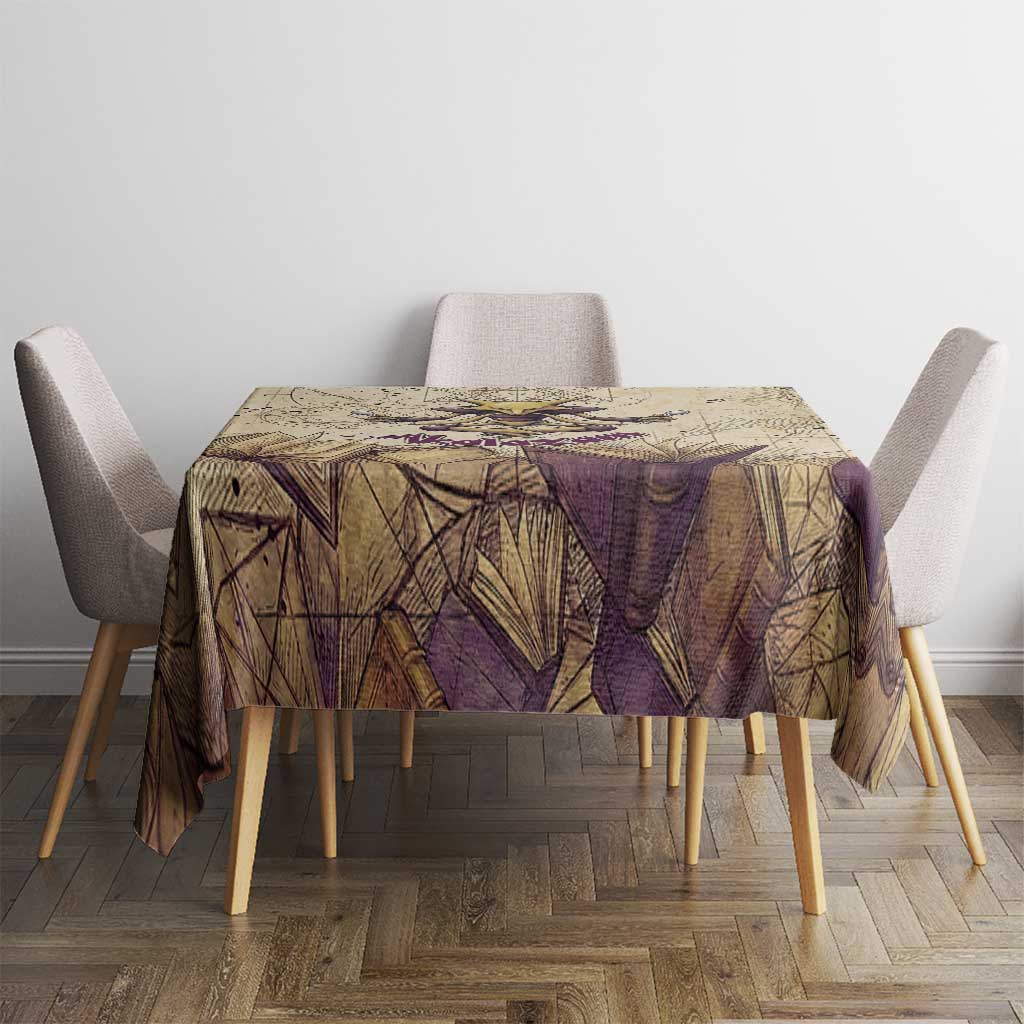 Alakazam Tablecloth Mystic Geometric Alchemy Art