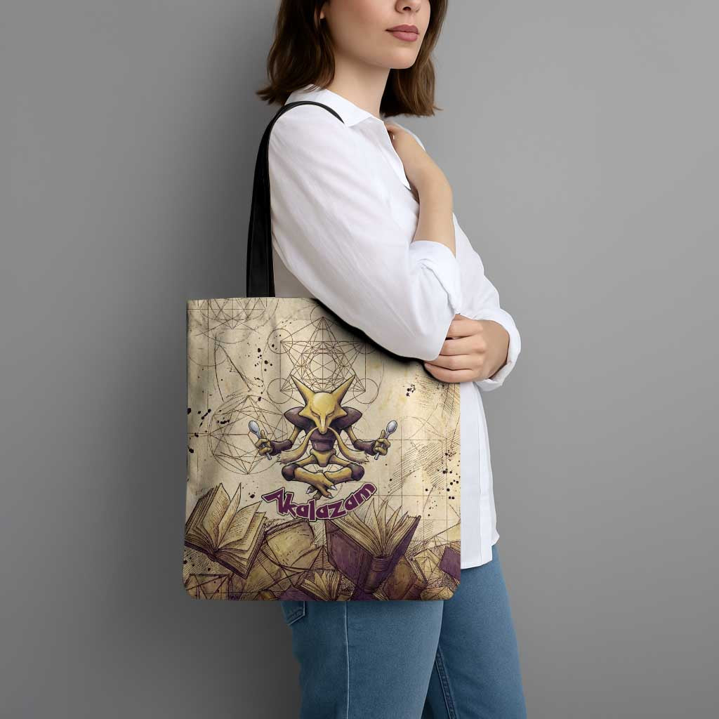 Alakazam Tote Bag Mystic Geometric Alchemy Art