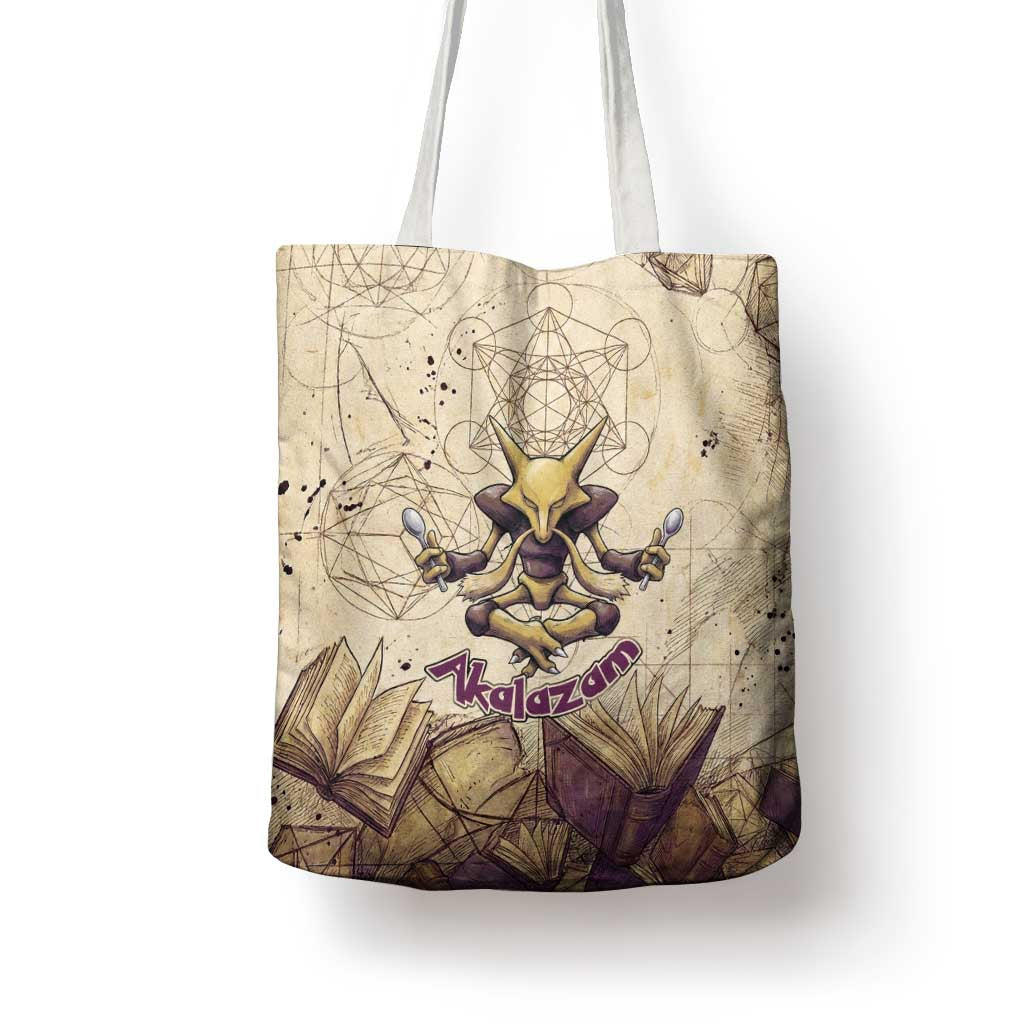 Alakazam Tote Bag Mystic Geometric Alchemy Art