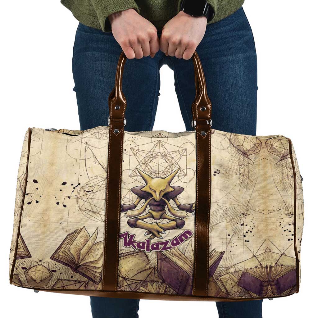 Alakazam Travel Bag Mystic Geometric Alchemy Art