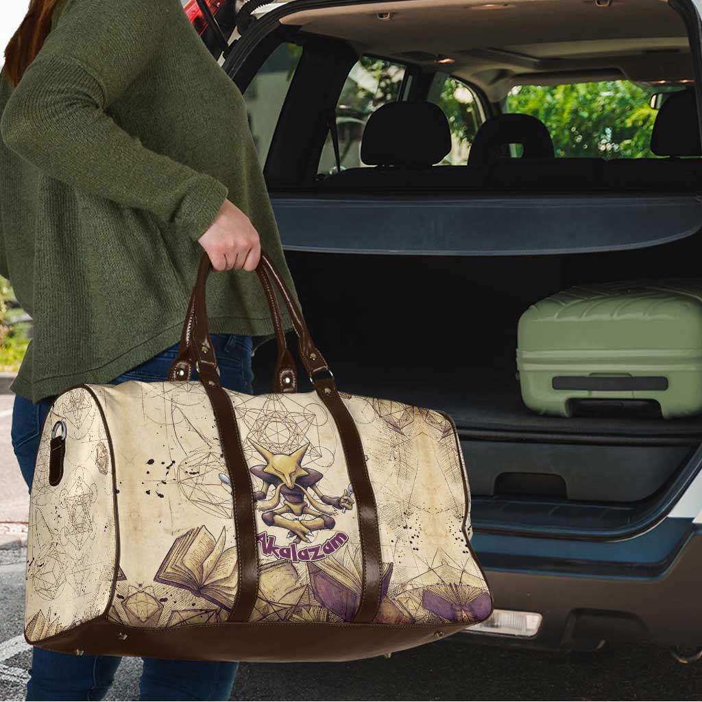 Alakazam Travel Bag Mystic Geometric Alchemy Art