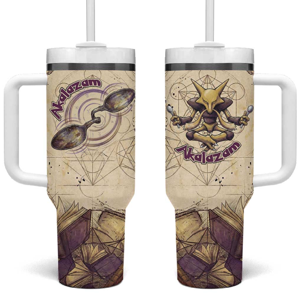 Alakazam Tumbler With Handle Mystic Geometric Alchemy Art